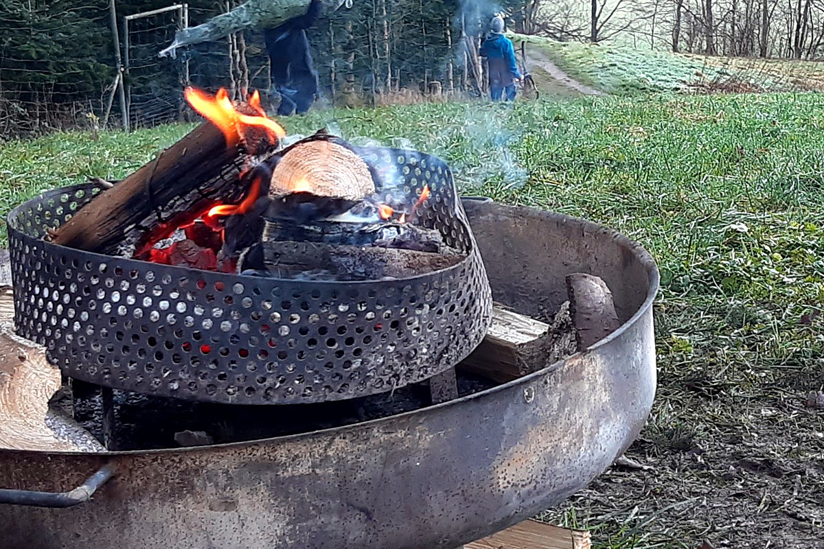 feuerschale nah